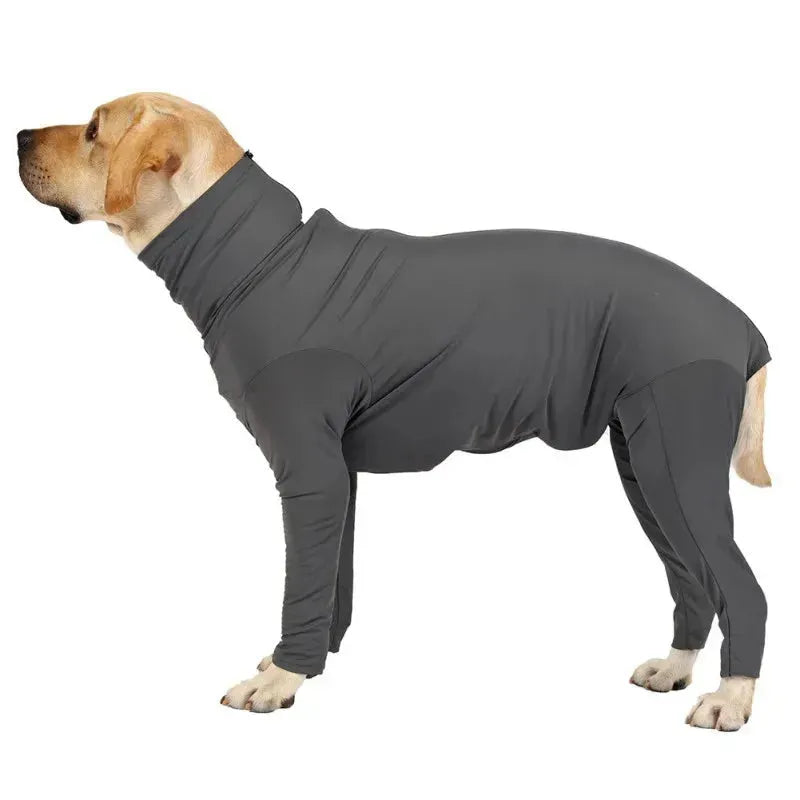 Pet Home Wear Pajamas Dog Jumpsuit Operative Protection Long Sleeves Bodysuit Comfortable For Medium Large Dogs XS-3XL