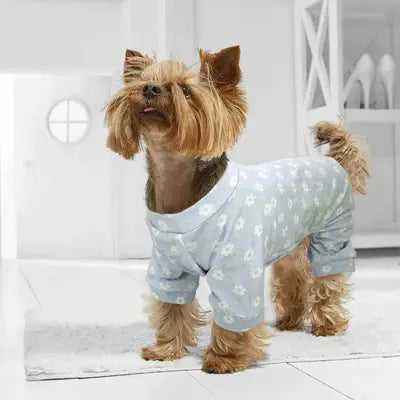Soft Puppy Dog Pajamas Cat Sleeping Clothes Striped Pet Clothing Indoor Small Medium Dogs Cats Pajamas Bathrob Pink Perro