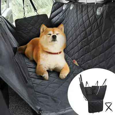 Dog Car Seat Cover Waterproof Pet Carrier Car Back Seat Mat Hammock Cushion Protector Backing Pet Cat Dog Travel Mat