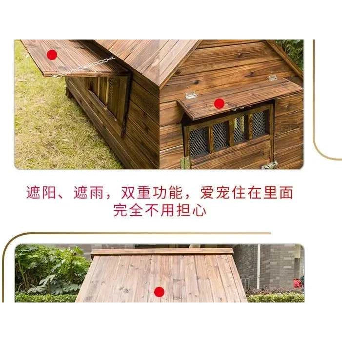 Large Size Corral Dog House Supplies Booth Small Wooden Puppy Dog House Camping Home Casinha De Pet Cachorro Dog Furniture Fg26