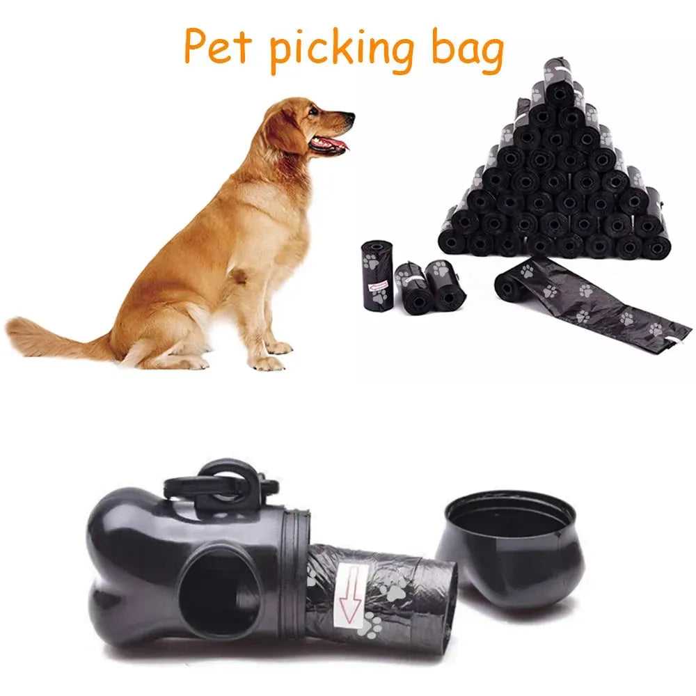 150 Dog Poop Bags with Dispenser and Leash Clip, Guaranteed Leak-Proof, Extra Thick and Strong Poop Bags for Dogs, Pet Waste Bag