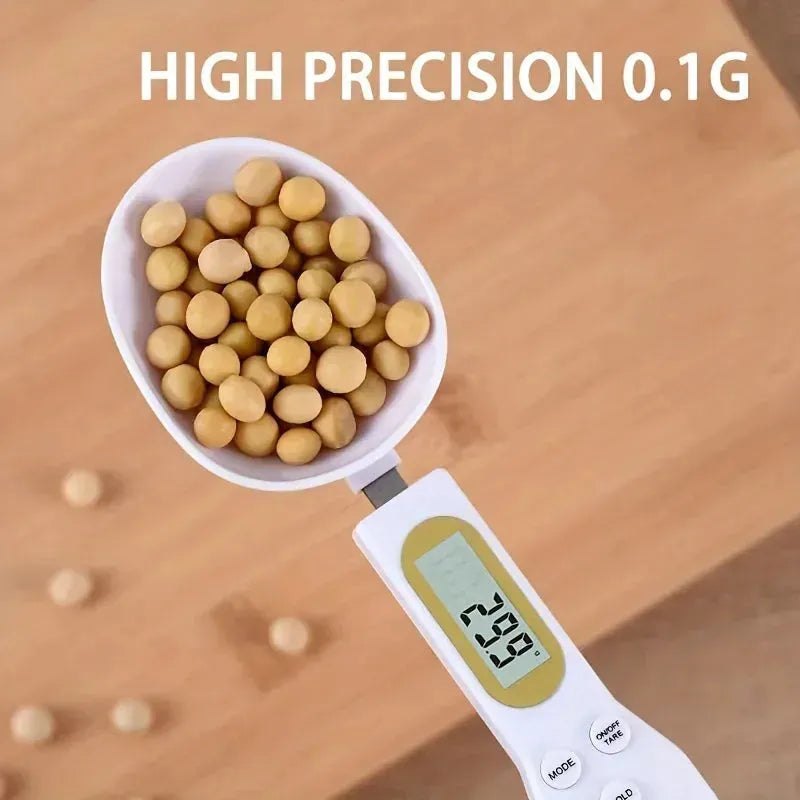 1pc 500g/0.1g Electronic Measuring Spoon Electronic Scale Household Dog Food Scale Feeding Spoon - Dog/Cat Feeder Pet Food Scale