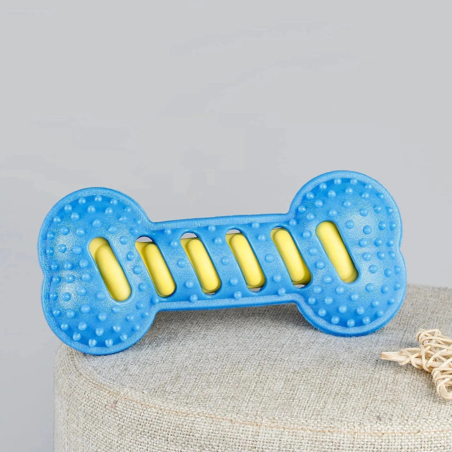 Dog Bone Toy Chew supplies For Puppies Pet Teething Bite resistant nylon bones Pet Teether Supplies Soundable