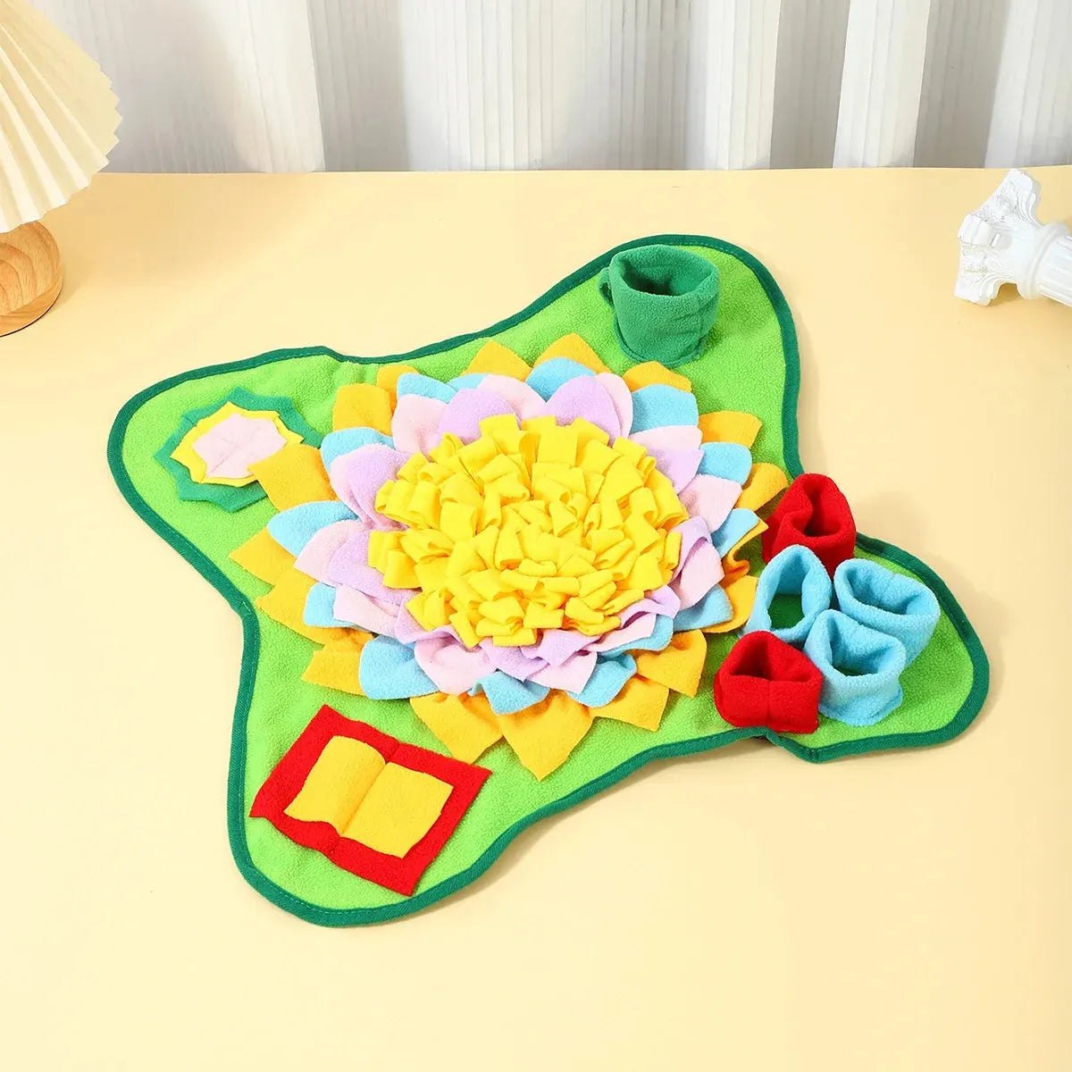 Good quality Pet Snuffle Mat for Dogs,Interactive Feed Puzzle for Boredom Comfort and softness