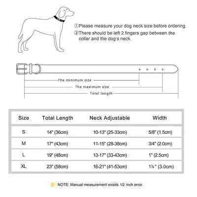 Soft Padded Leather Dog Collar For Small Medium Large Dogs Big Dog Pet Puppy Collars for Pitbull Labrador German Shepherd S-XL