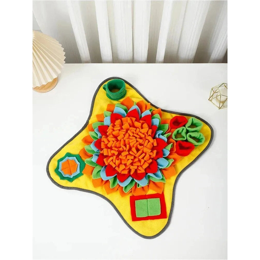 Good quality Pet Snuffle Mat for Dogs,Interactive Feed Puzzle for Boredom Comfort and softness