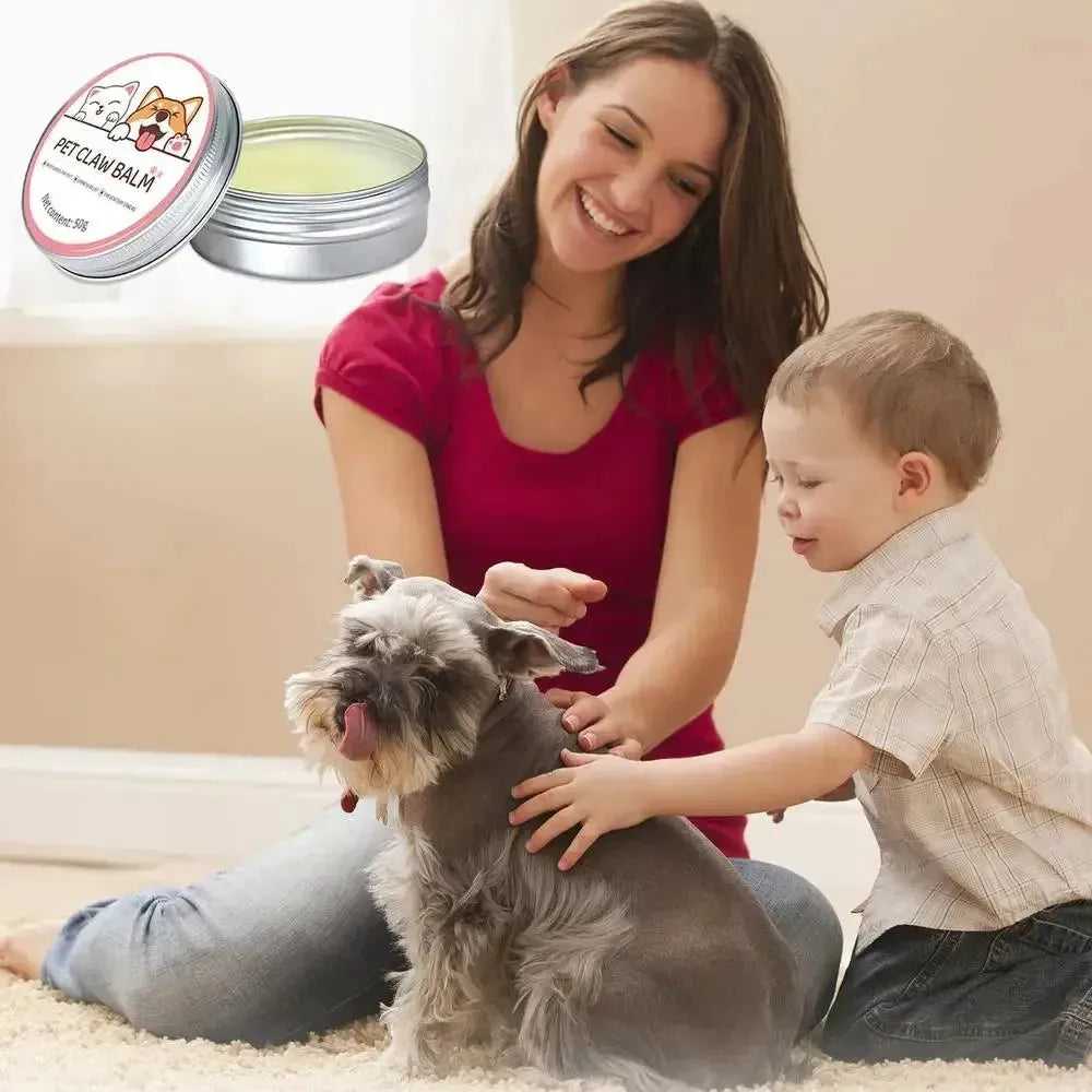 Paw Balm for Cats 50g Cat Dog Paw Protective Cream Pet Nose Protector Moisturizer Pet Crack Feet Repair Accessories for Cats