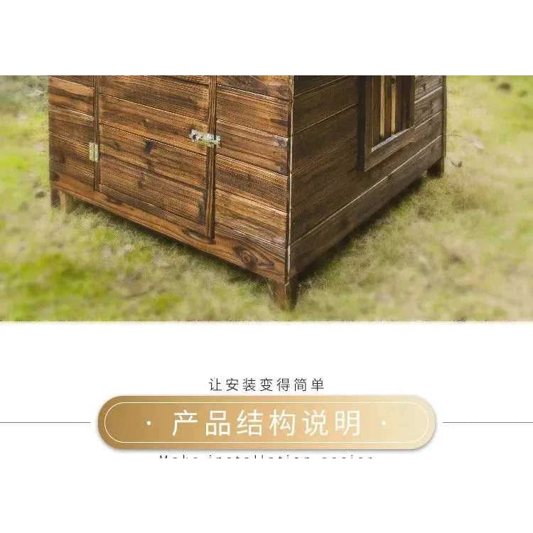 Large Size Corral Dog House Supplies Booth Small Wooden Puppy Dog House Camping Home Casinha De Pet Cachorro Dog Furniture Fg26