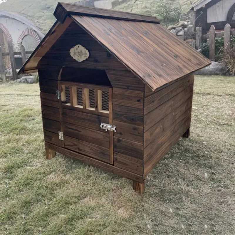 Large Size Corral Dog House Supplies Booth Small Wooden Puppy Dog House Camping Home Casinha De Pet Cachorro Dog Furniture Fg26