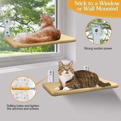 Meow-nificent Foldable Cat Window Perch