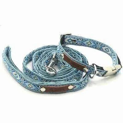 Regal Cotton Paws Handmade Designer Dog Collar with Engraved Buckle