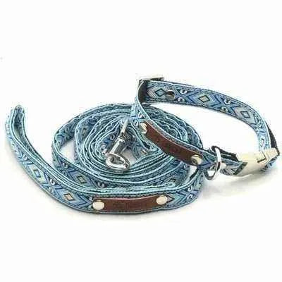 Finnigan's Charming Cotton Designer Dog Collar Set