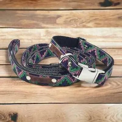 Finnigan's Whimsical Canine Collar Set: for Stylish Pups!