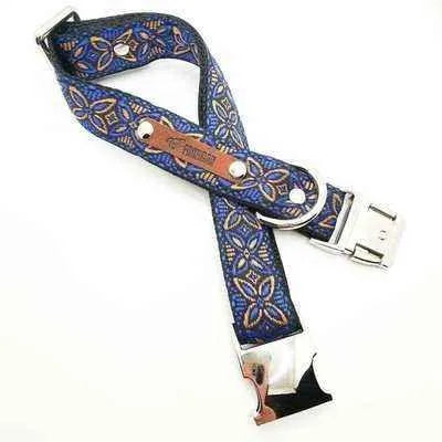 Enchanted Elegance Handmade Dog Collar for Majestic Breeds