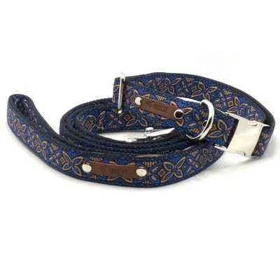 Enchanted Elegance Handmade Dog Collar for Majestic Breeds