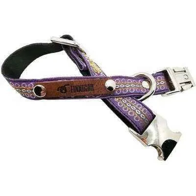 Luxury Cotton Elegance Dog Collars