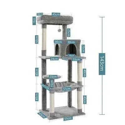 Regal Feline Dreamland by PAWZ Road Cat Tree Condo