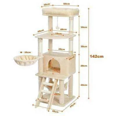 Regal Feline Dreamland by PAWZ Road Cat Tree Condo