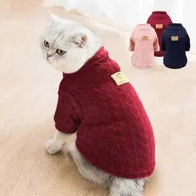 Posh Paws Pink Cashmere Sweater For Elegant Cats and Dogs