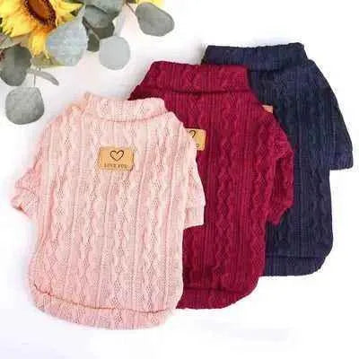 Posh Paws Pink Cashmere Sweater For Elegant Cats and Dogs