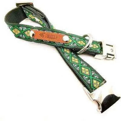 Regal Paws Handmade Designer Dog Collar for Medium Breeds