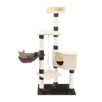 Sky City Kitty Castle: Modern Cat Tree Adventure