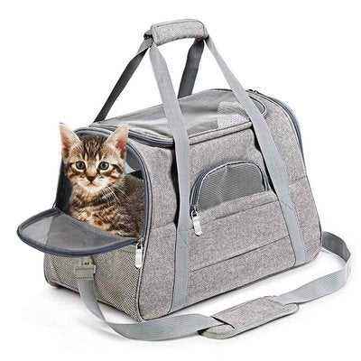 Pet Bag Portable Cat and Dog Outing  Crossbody  Breathable - Finnigan's Play Pen