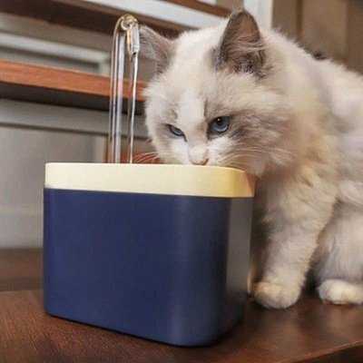 Pet Water Dispenser Cat Water Fountain Auto Filter USB Electric Cat Drinker Bowl 1.5L Recirculate Filtring Drinker for Cats - Finnigan's Play Pen