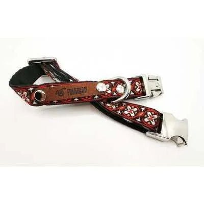 Finnigan Designer Dog Collar Red Collection Small