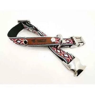 Finnigan Designer Dog Collar Red Collection Small