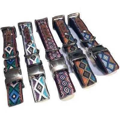 Finnigan Designer Dog Collar Harlequin Collection Medium