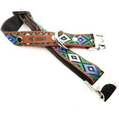 Finnigan Designer Dog Collar Harlequin Collection Medium