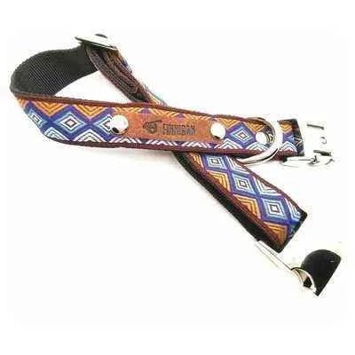 Finnigan Designer Dog Collar Harlequin Collection Medium