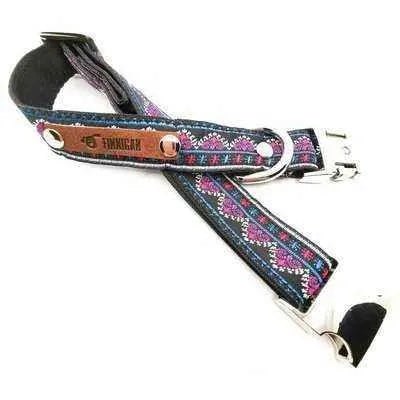 Finnigan Designer Dog Collar Harlequin Collection Medium