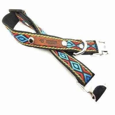 Finnigan Designer Dog Collar Harlequin Collection Medium