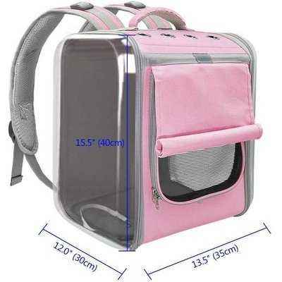 Pet Carrier For Dogs Cat Breathable Dog Backpack Cat Carrier Carrying Bag Portable Dog Outdoor Travel Bag for Yorkie Chihuahua - Finnigan's Play Pen