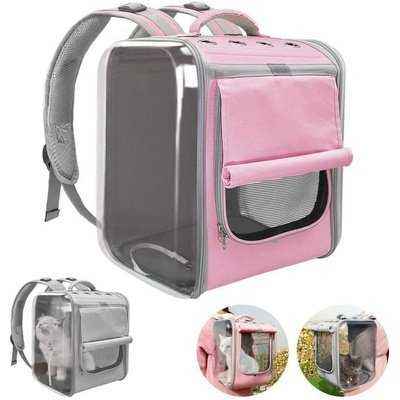 Pet Carrier For Dogs Cat Breathable Dog Backpack Cat Carrier Carrying Bag Portable Dog Outdoor Travel Bag for Yorkie Chihuahua - Finnigan's Play Pen