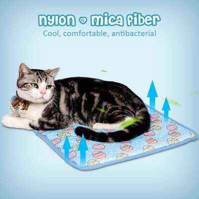 Cooling Dog Mat Summer Dogs Cat Ice Pad Mats Puppy Cats Sleeping Cool Bed For Small Medium Large Dogs S M L - Finnigan's Play Pen