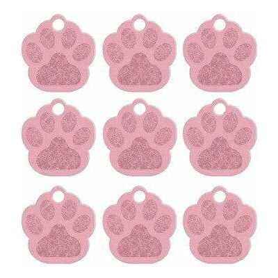 Dog Paw ID Tag Custom Pet Dog Cat Collar Accessories Personalised Dog Name Phone Number Tags Engraved Anti-lost - Finnigan's Play Pen