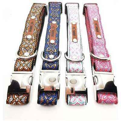 Finnigan Designer Dog Collar (Butterfly Collection) Large - Finnigan's Play Pen