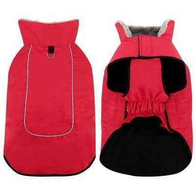 Winter Dog Clothes Waterproof Big Dogs Jacket With Fur Collar Warm Cotton Pet Clothing Coats For Medium Large Dogs L-3XL - Finnigan's Play Pen