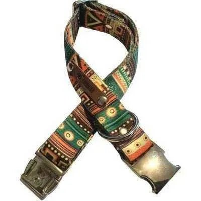 Majestic Cotton Couture Dog Collar for Large Breeds