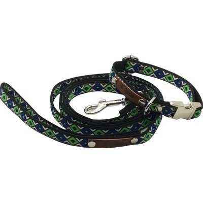 Durable Designer Dog Collar Set No.27s - Finnigan's Play Pen