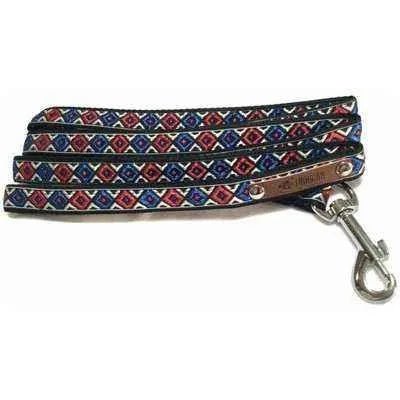 Regal Paws: Petite Elegance Designer Cotton Dog Collar for Small Breeds