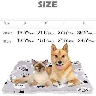 Plush Paws Winter Wonderland Pet Bed Blanket